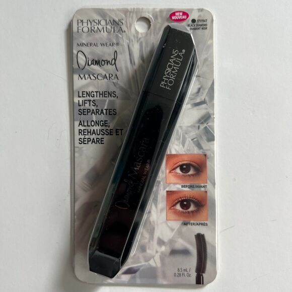 Physicians Formula Mineral Wear Diamond Mascara - Black Diamond NWT - Picture 2 of 6